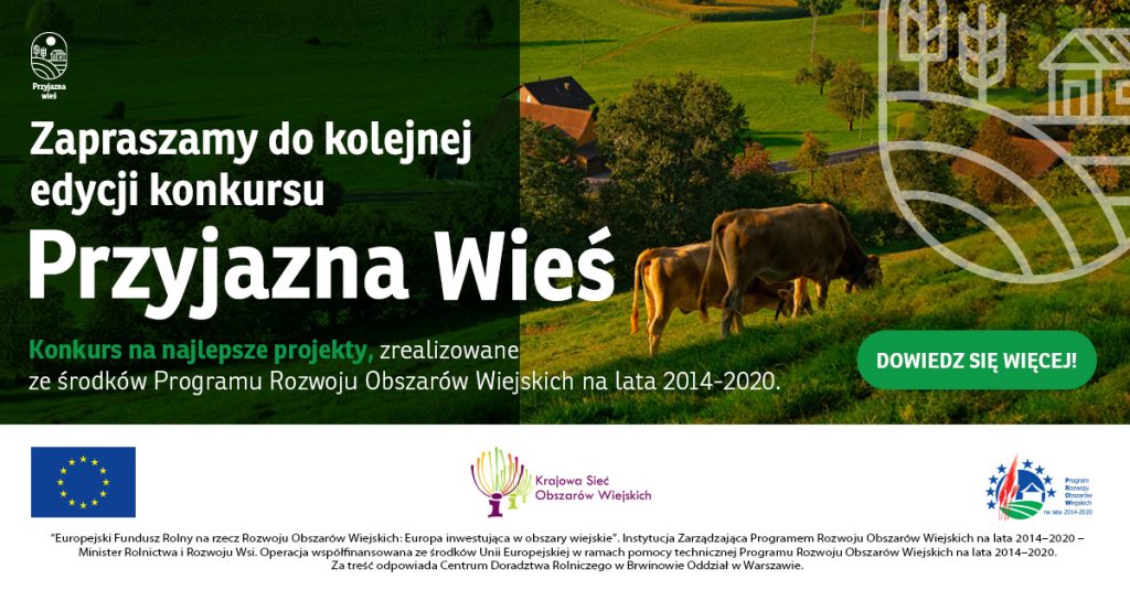 Baner konkurs Przyjazna Wieś